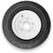 Rubbermaster - Steel Master Rubbermaster 16.5x6.50-8 6 Ply Highway Rib Tire and 5 on 4.5 Stamped Wheel Assembly 598995 - alternate 1